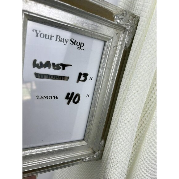 Jordan Taylor Beach Pant M Mesh Pool Cream White Swimsuit Cover Up Crochet Sheer - Picture 7 of 7